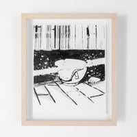芦川瑞季｜砂の城 1 （額装済）/ Mizuki Ashikawa | Sand castle 1 (framed)
