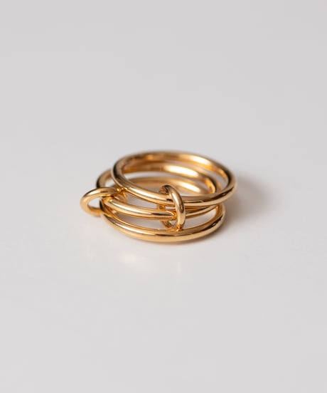 3 CO ring gold