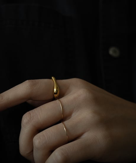 2round ring gold