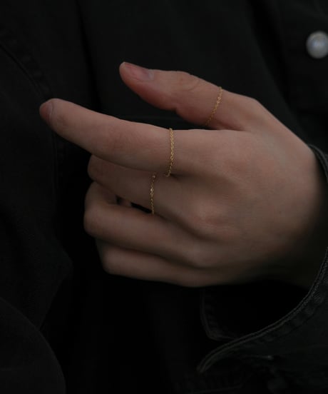 3set chain ring gold