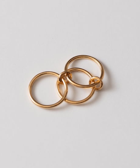 3 CO ring gold
