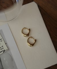 2round pierce gold