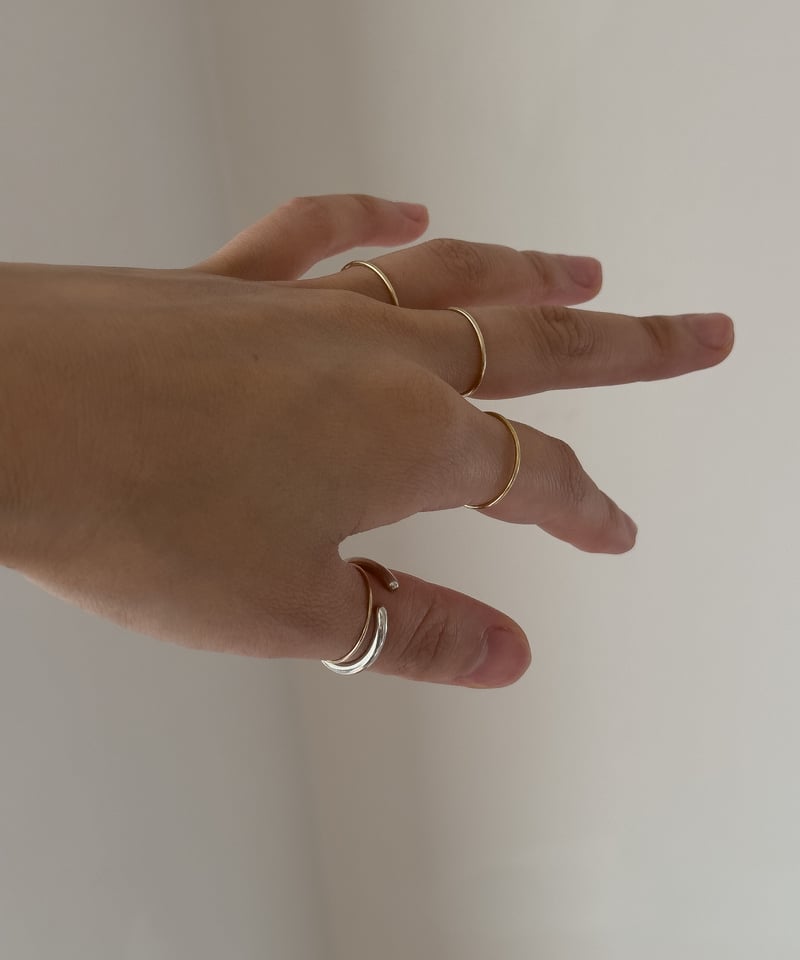 3set ring gold | unique