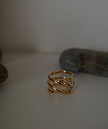 cross ring gold
