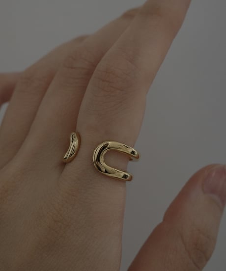 open ring gold