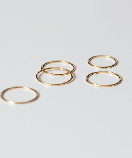 <単品販売>set ring gold