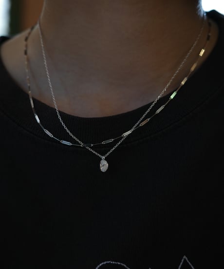 cz oval chain necklace
