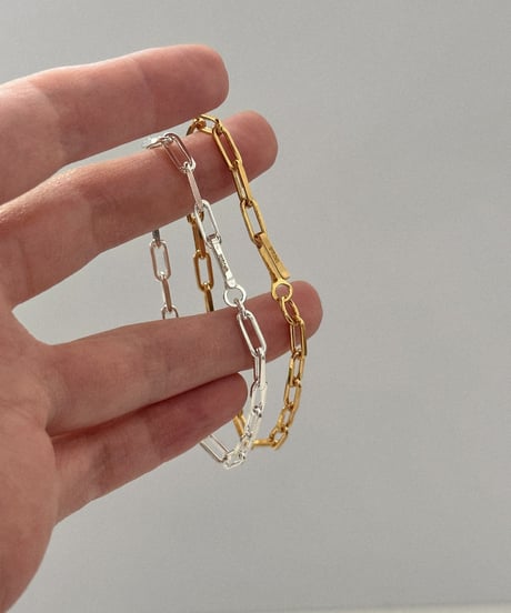 E chain bracelet