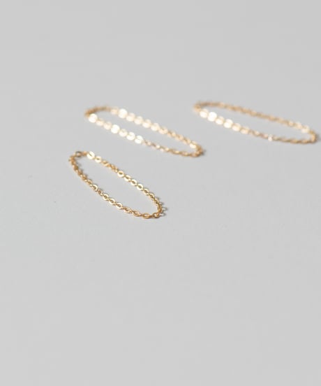 <単品販売>set chain ring gold