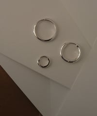 t n hoop pierce SS