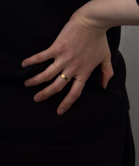 3set chain ring gold