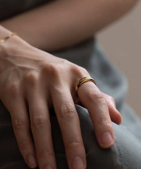 C P ring M gold