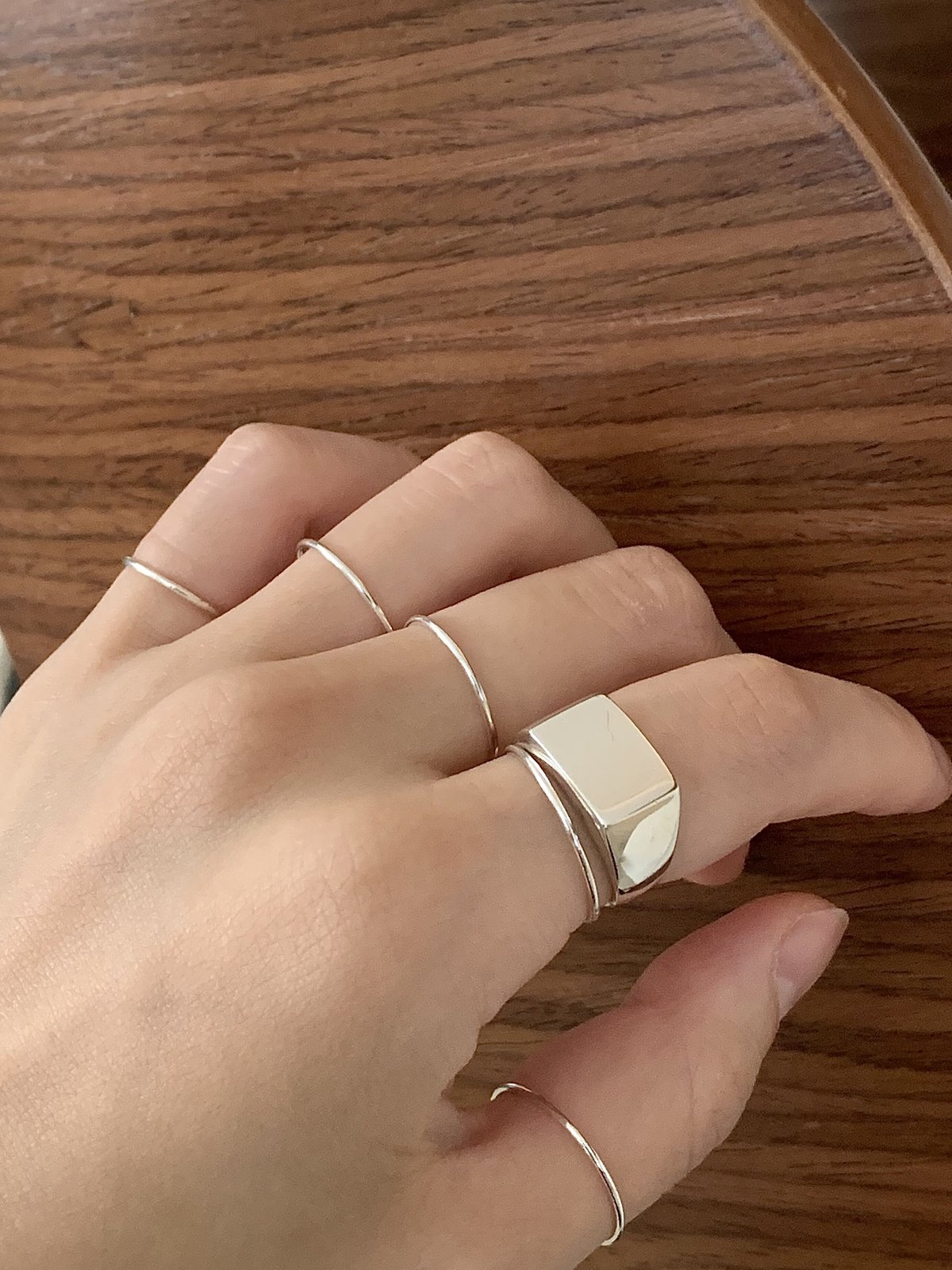 そろそろ値下げストップ　925シルバー リング 5点セット サイズ そろそろ値下げストップ925シルバー リング 5点セット サイズ