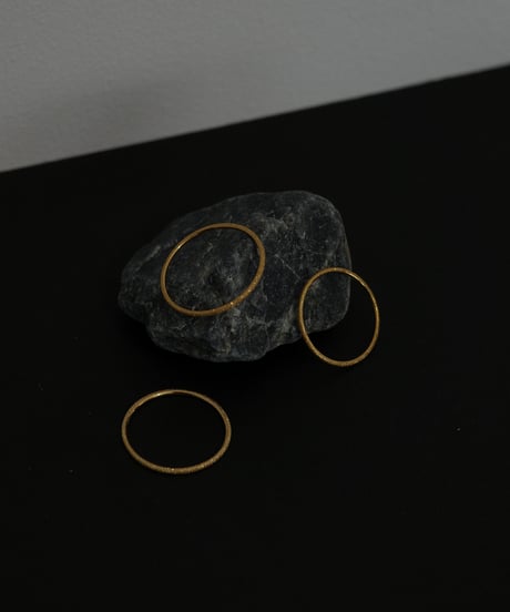 <廃盤単品>like stone 3 set ring