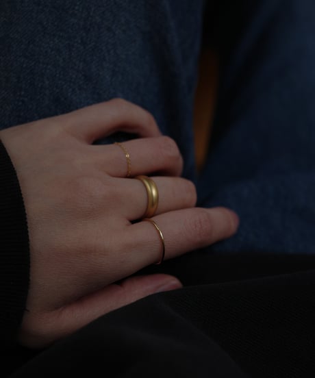 C P ring M gold mat