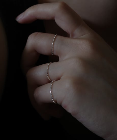 3set ball chain ring