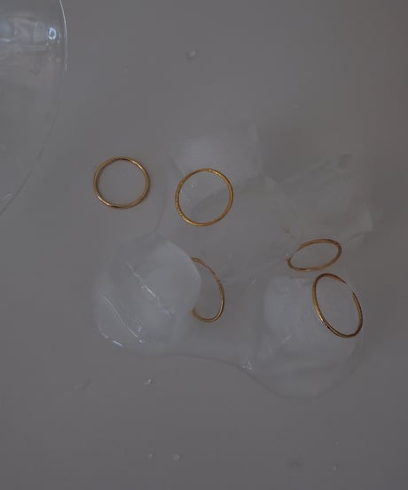 <単品販売>set ring gold