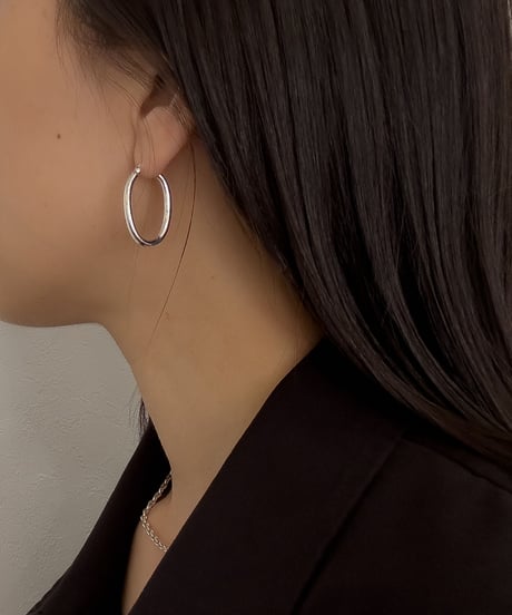 oval hoop pierce