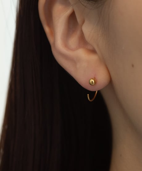 ball curve pierce gold