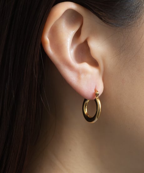 hoop pierce ss gold