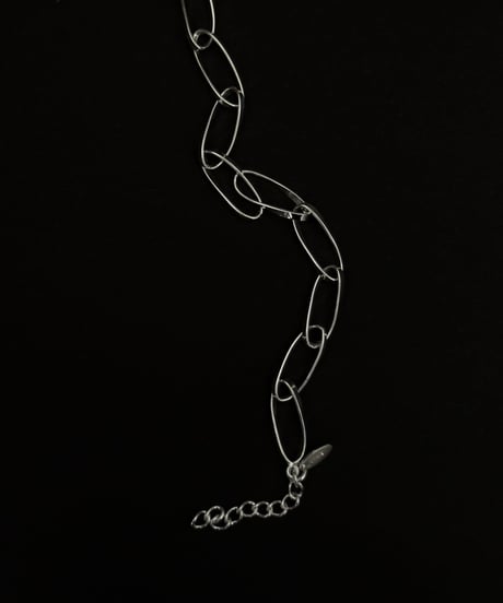twist oval chain bracelet