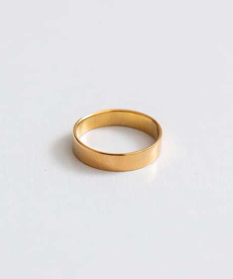 flat ring gold