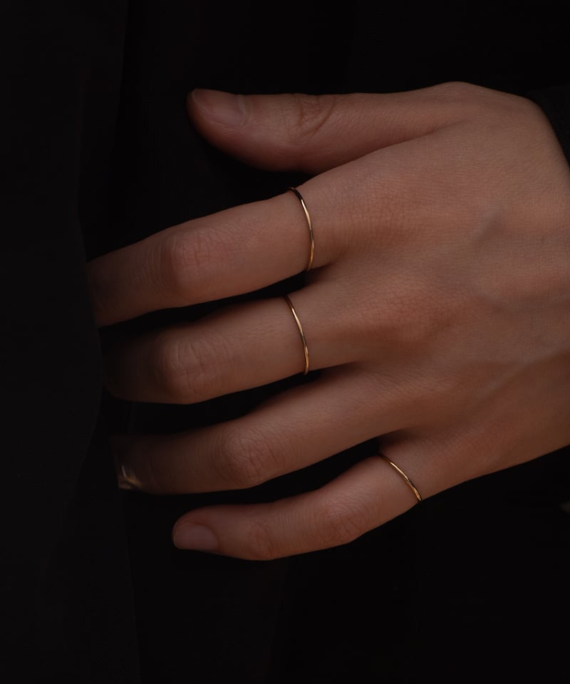 3set ring gold | unique