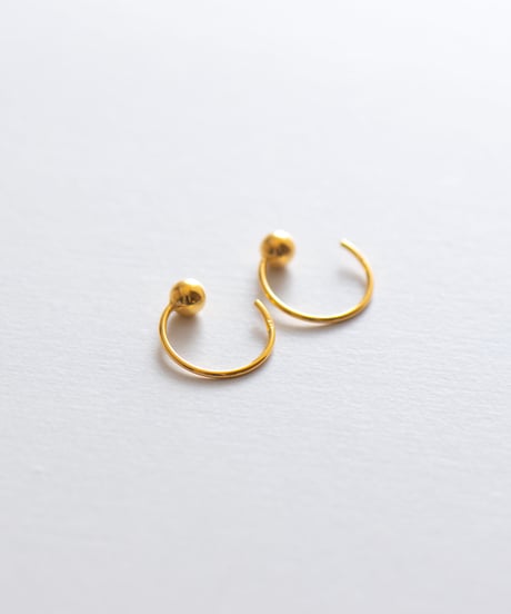 ball curve pierce gold