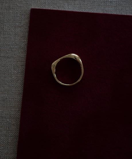 2round ring gold