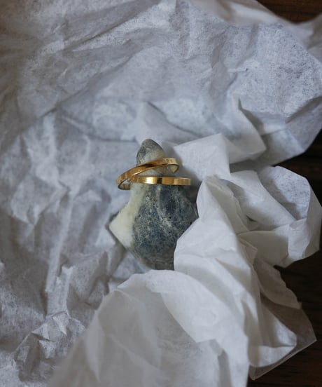 flat ring gold S