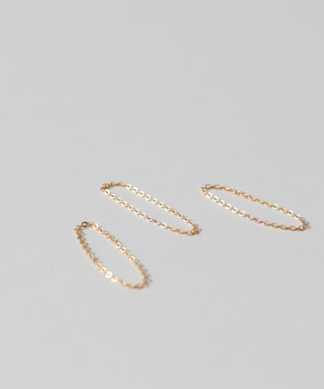 <単品販売>set chain ring gold