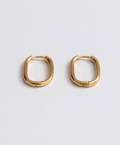 square pierce M gold