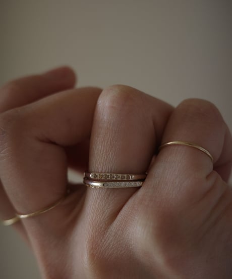 bar diamond ring