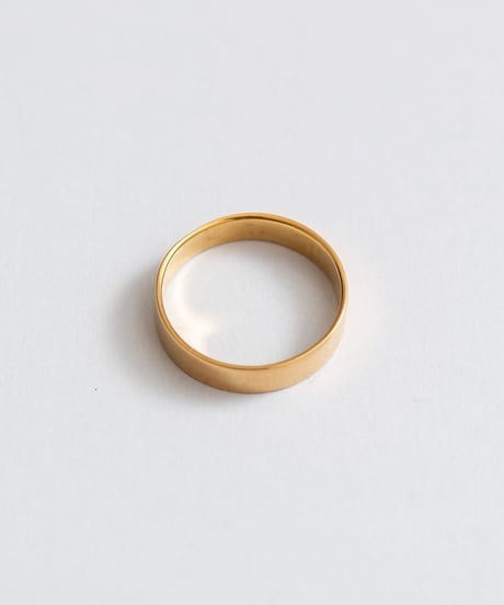 flat ring gold