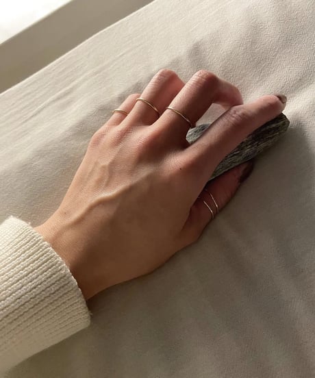 <単品販売>set ring gold