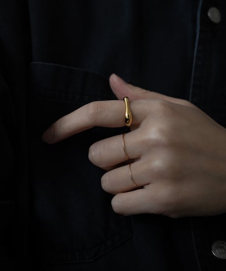 2round ring gold