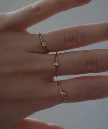 diamond gold ring