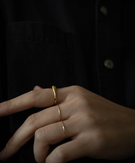 2round ring gold