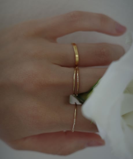 3diamond gold ring