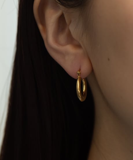 hoop pierce ss gold