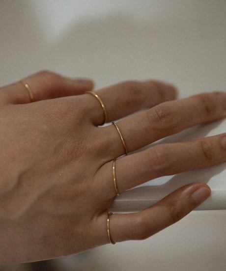 <単品販売>set ring gold