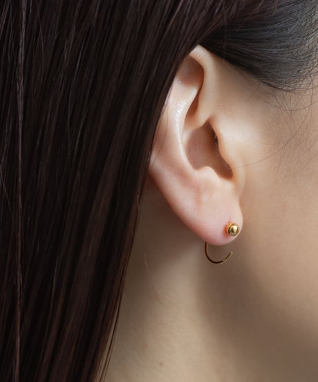 ball curve pierce gold
