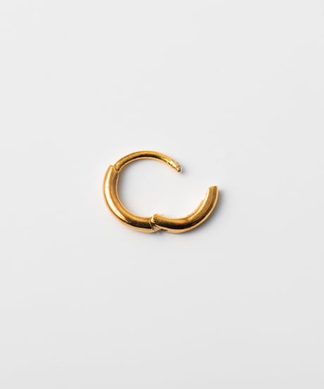 t n hoop pierce SS gold
