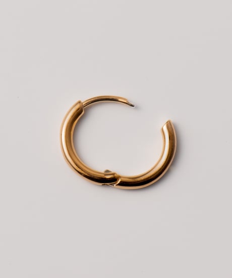 t n hoop pierce S gold