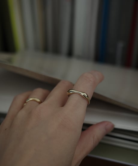2round ring gold