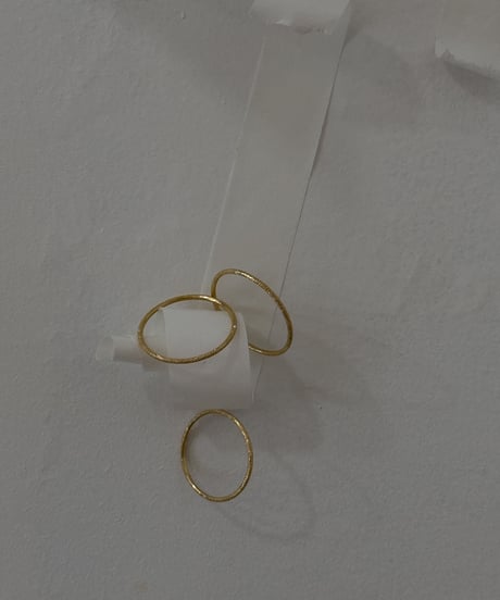 <廃盤単品>like stone 3 set ring