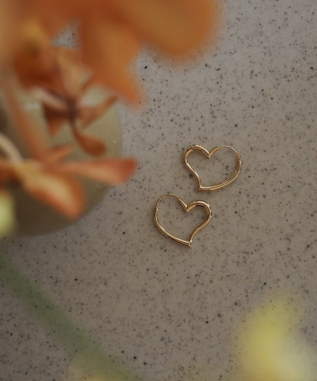 heart pierce gold