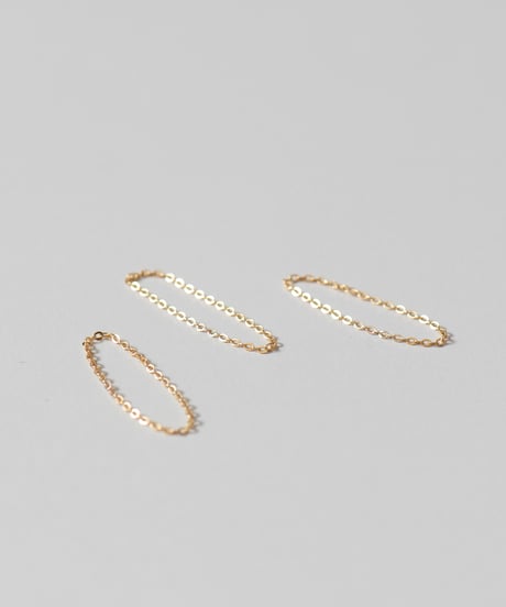3set chain ring gold