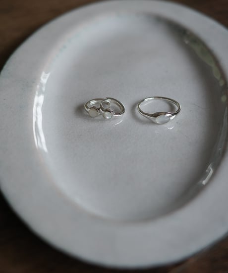 oval shell ring
