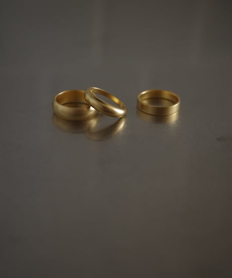 flat ring gold mat